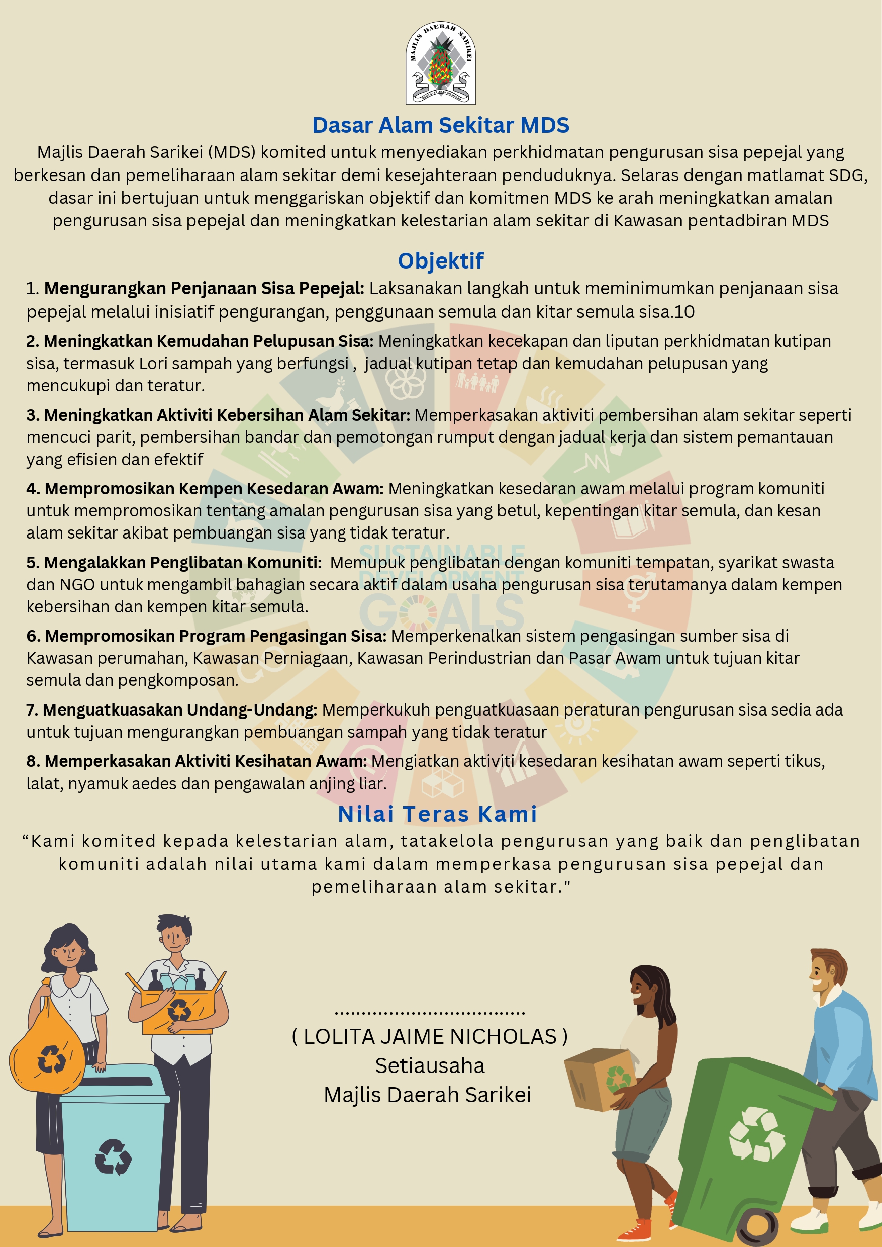 dasar kualiti alam sekitar